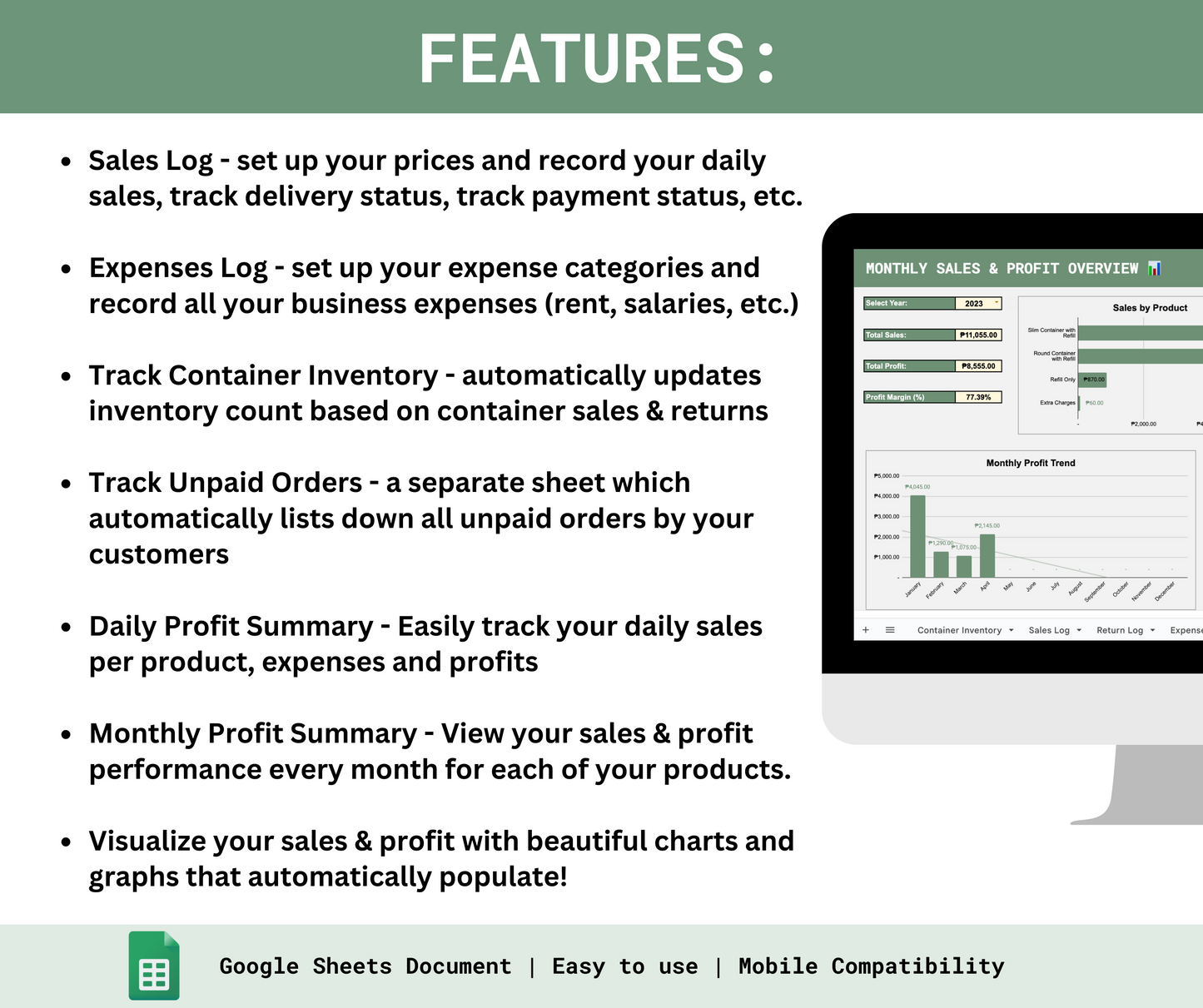 Water Refilling Station Sales & Inventory Tracker