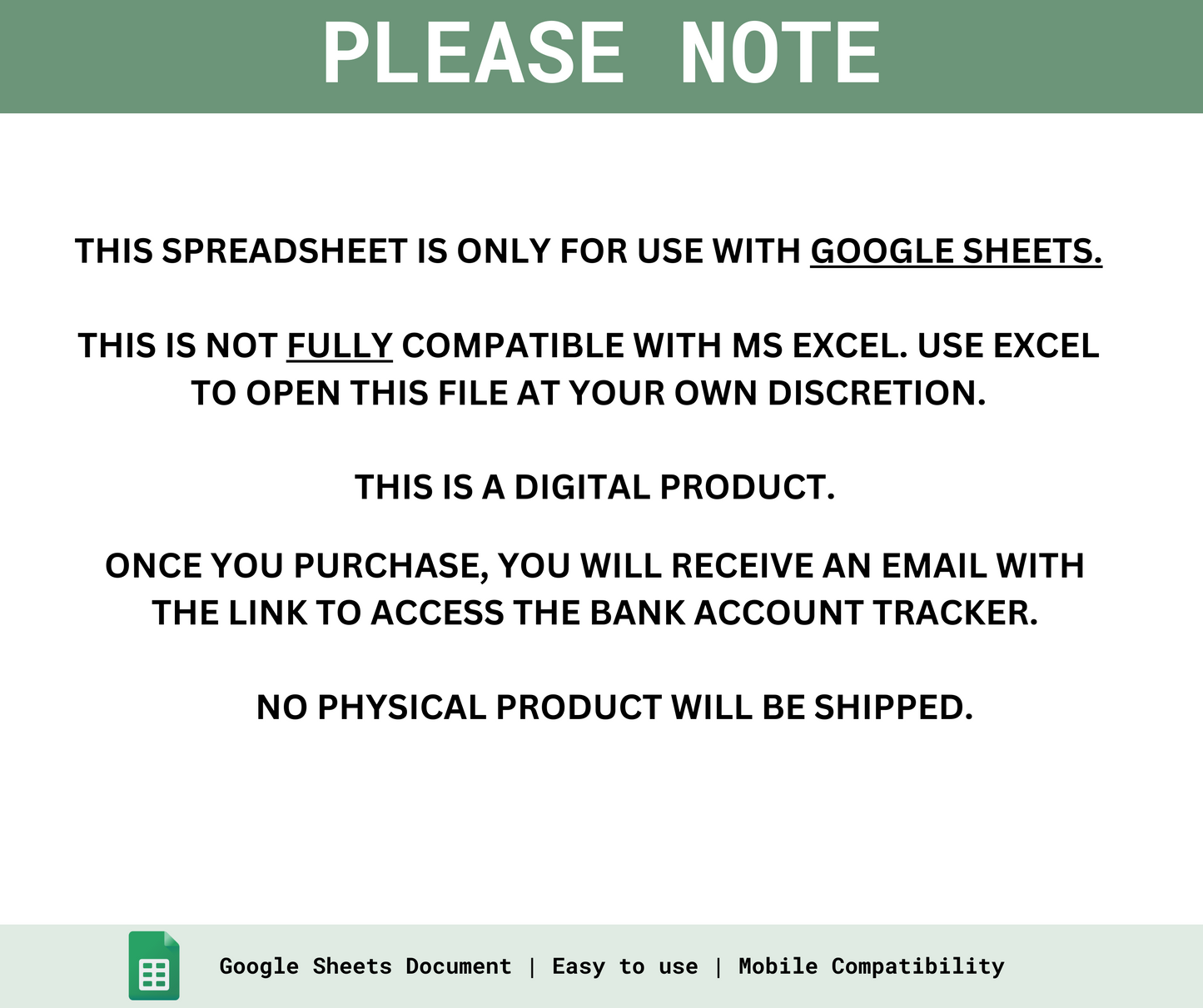 Bank Account Tracker