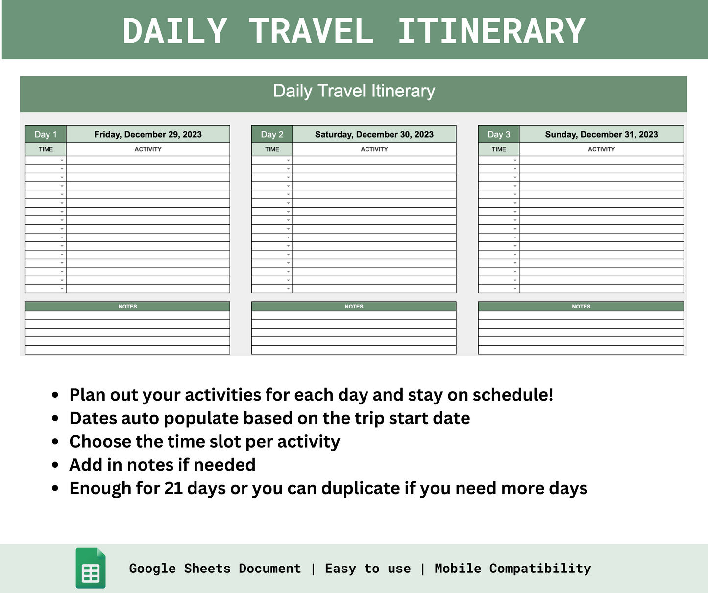 Travel Budget Planner