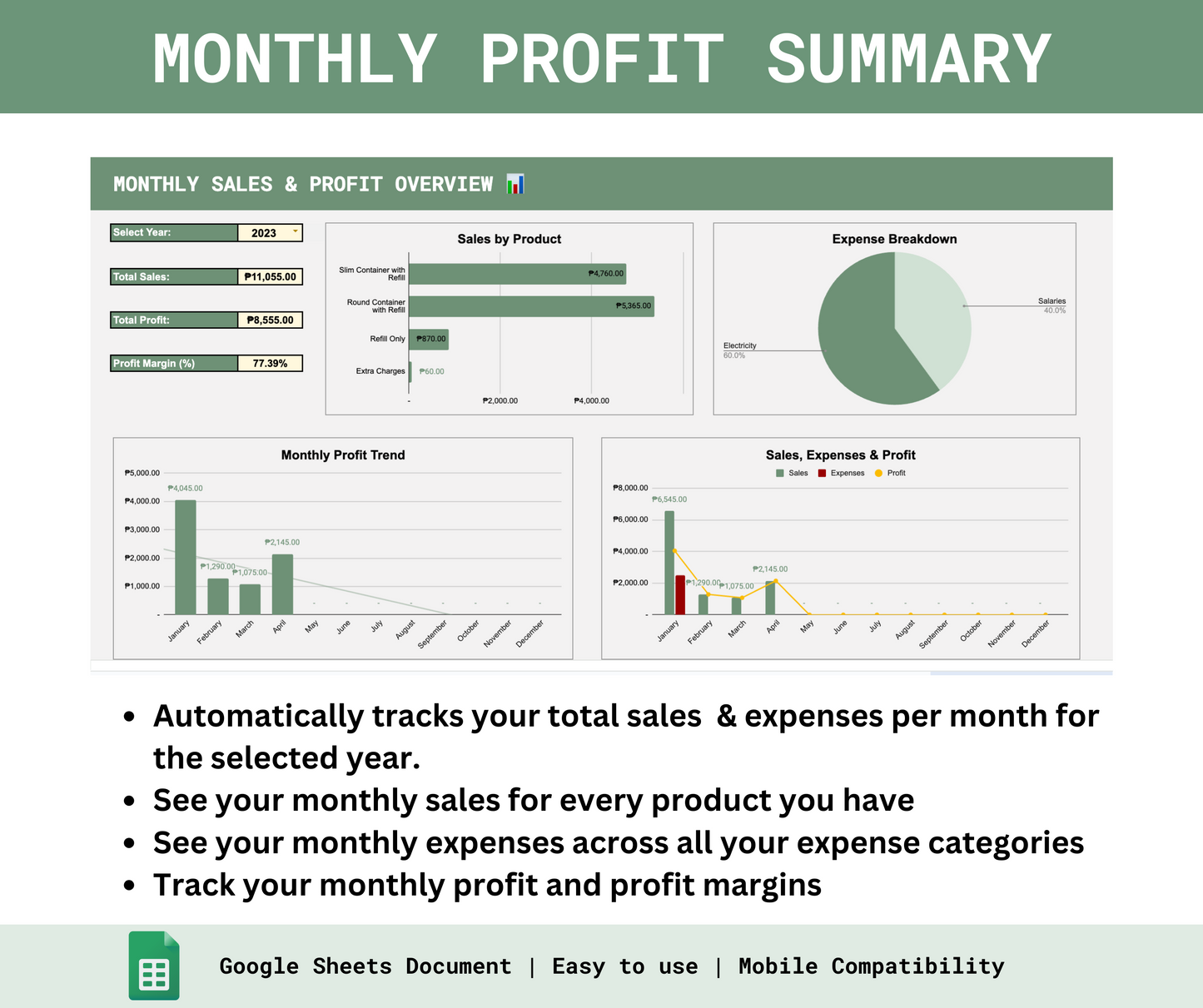 Water Refilling Station Sales & Inventory Tracker