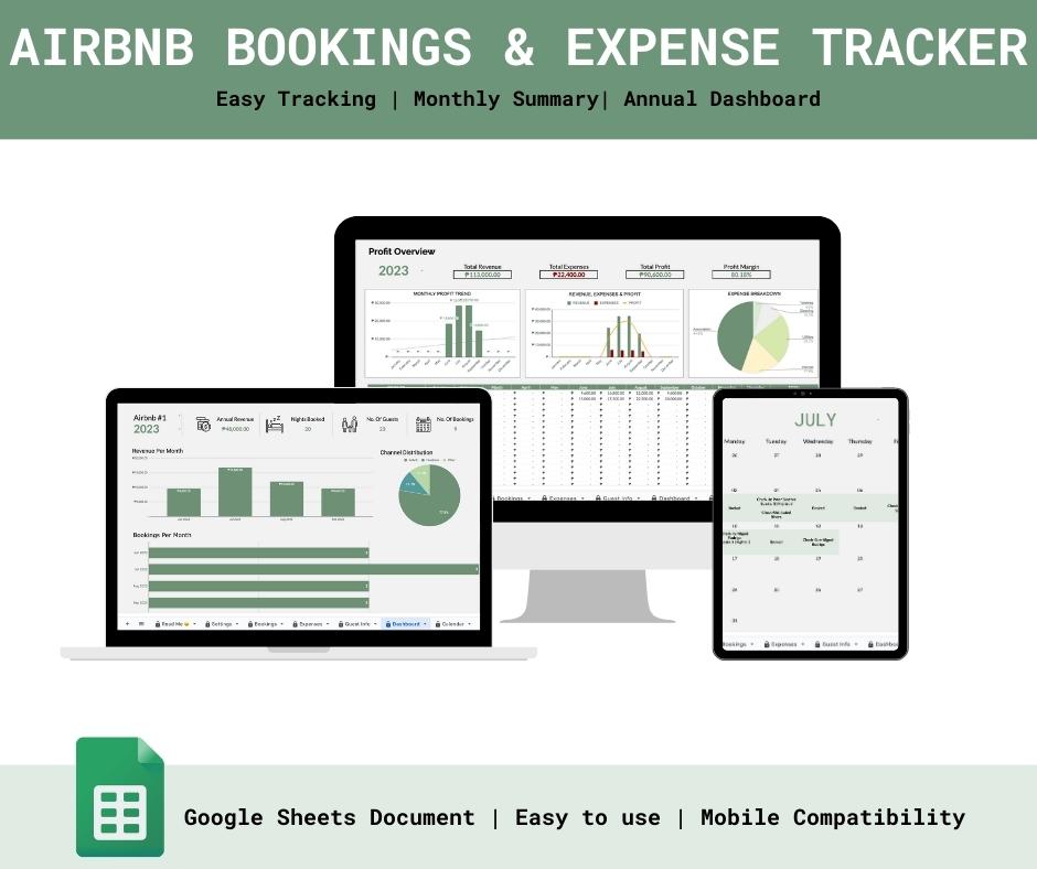 Airbnb Bookings & Expense Tracker