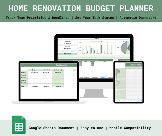 Home Renovation Budget Planner