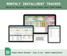 Monthly Installment Tracker