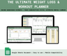The Ultimate Weight Loss & Workout Planner