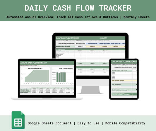 Daily Cash Flow Tracker