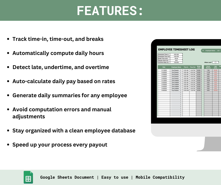 Employee Timesheet Tracker