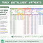 Monthly Installment Tracker