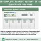 Monthly Subscription Business Payments Tracker