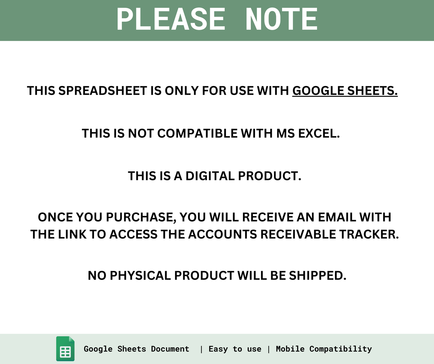 Accounts Receivables Tracker