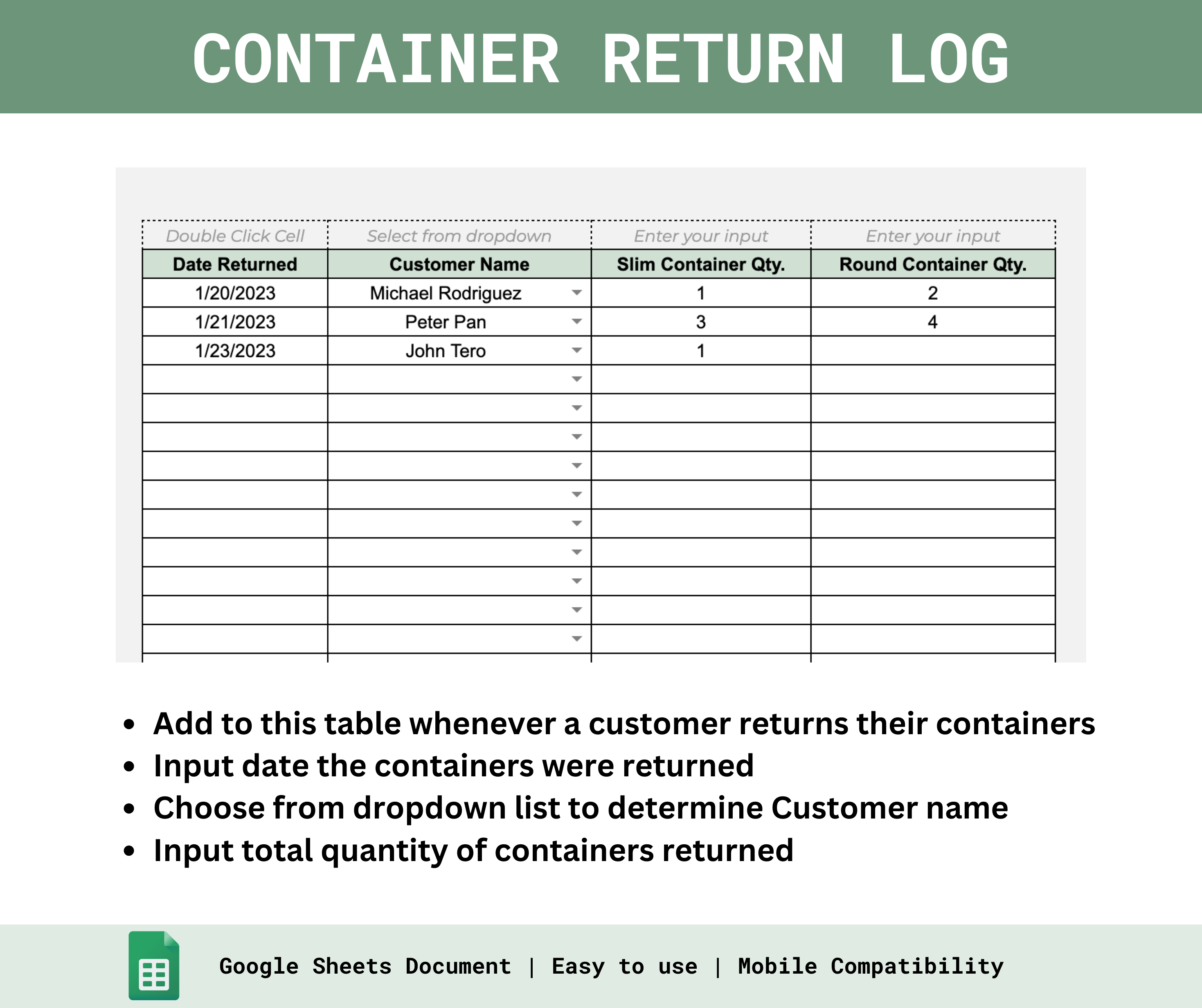 Refilling File Water Refilling Station Sales & Inventory Tracker – Spreadsheets PH