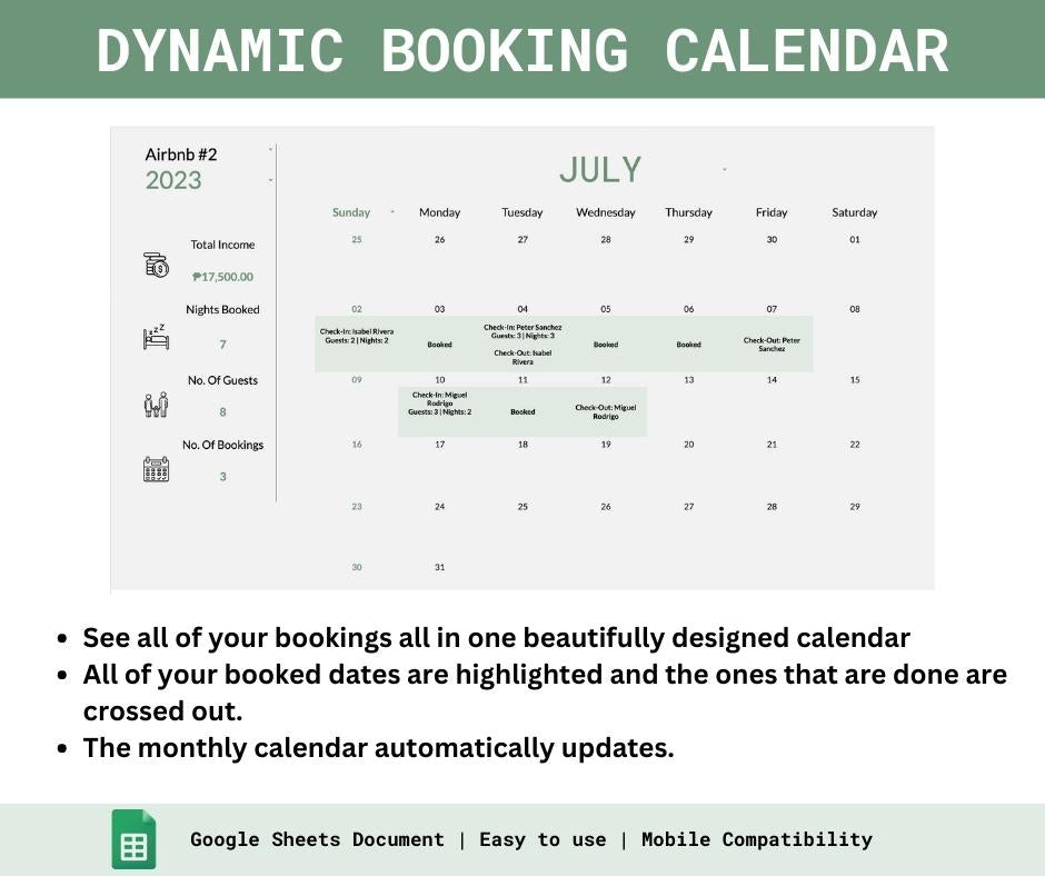 Airbnb Bookings & Expense Tracker