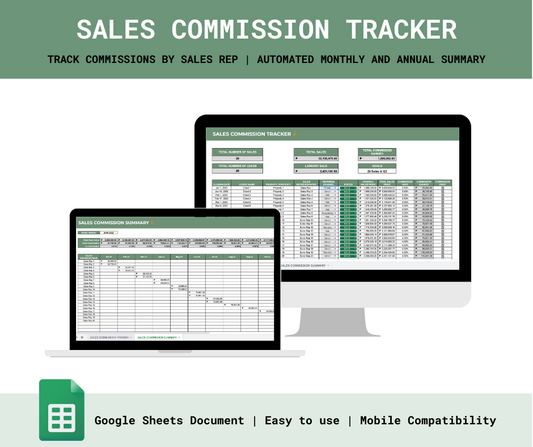 Sales Commissions Tracker