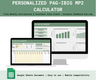 Personalized Pag-IBIG MP2 Calculator