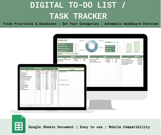 Digital To-Do List / Task Tracker
