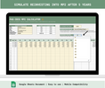 Pag-IBIG MP2 Calculator (Excel & Google Sheets) — Savings & Dividend ...